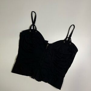 y2k deadstock NWOT seductions corset top